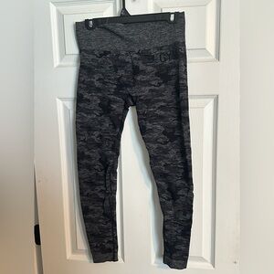 Gymshark Gray Camo Leggings